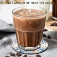 thumbnail image 2 of Blue Coastal Starfish Coasters Set of 6, Absorbent Coasters for Drinks, Beach Nautical Shell Eucalyptus Vintage Coaster for Desk Coffee Table Protection, Home Decor House Warming Gifts 4", 2 of 8