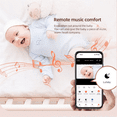 thumbnail image 4 of 2MP 1080P Tuya APP Remote Control Baby Monitor WIFI IP Camera 120Degree Babysitter Intercom Baby Camera Pink US Plug, 4 of 8