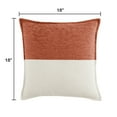 thumbnail image 5 of Mainstays 18" x 18" Two-Toned Red Canyon Polyester Cotton Square Decorative Throw Pillow, 5 of 7