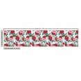 thumbnail image 3 of Ambesonne Delicate Roses Fabric by the Yard, Art Blooming Floral, 1 Yard, Dark Coral Pastel Pink, 3 of 5