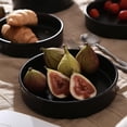 thumbnail image 5 of Stone + Lain Celina Stoneware Collection Dish Set, 4 Pasta Bowls Service for 4, Black, 5 of 8