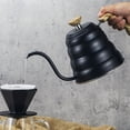 thumbnail image 3 of Outdoor hand coffee pot stainless steel cloud pot camping boiling water coffee hand pot, 3 of 6