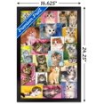 thumbnail image 3 of Keith Kimberlin - Kittens Collage Wall Poster, 14.725" x 22.375", Framed, 3 of 6