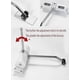 thumbnail image 5 of Zinc Alloy Adjustable Automatic Door Closer - For Home or Commercial Use - White, 5 of 5