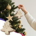 thumbnail image 4 of HongHeng Clearance Under $2.00 1Pc Christmas Tree Decoration Ornaments Unique Small Christmas Tree Shape Suitable for Holiday Parties and Holiday Scenes, 4 of 6