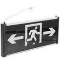 thumbnail image 3 of HOMEMAXS Emergency Light for Public Places with High Brightness and Exit Indicator Made of Plastic Black, 3 of 6