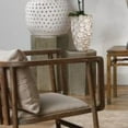 thumbnail image 3 of Jamie Young Co Porto Large Transitional Ceramic Side Table in Pistachio Brass, 3 of 4