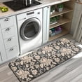 thumbnail image 3 of Pioneer Flower Floral Print Pattern Kitchen Rug Mat,Kitchen Runner Rugs Non Skid Washable,Decorative Kitchen Floor Mats for Kitchen,Sink,Laundry,17"x47.2", 3 of 7