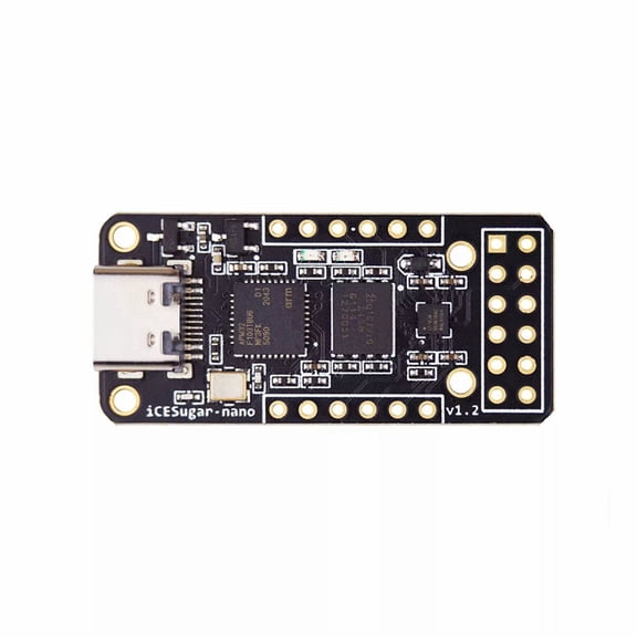 ICESugar-Nano FPGA Development Board Open Source RISC-V ICE40LP1k Standard PMOD Connector on-Board ICELink Debugger
