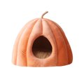 thumbnail image 5 of Nido para gatos de invierno, cálido, cerrado, grande, extraíble y lavable, nido de calabaza para gatos, suministros para gatos, 5 of 5