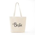thumbnail image 6 of CafePress - Bestie Tote Bag - Unisex Canvas Tote Bag, Beige, 1-Piece, 6 of 7