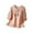 #01 Pink, variant on Busydd Womens Tops Fashion Floral Embroidered Button Peasant Shirts Casual 3/4 Length Sleeve V Neck Summer Tops for Women Comfortable Loose Spring Tops