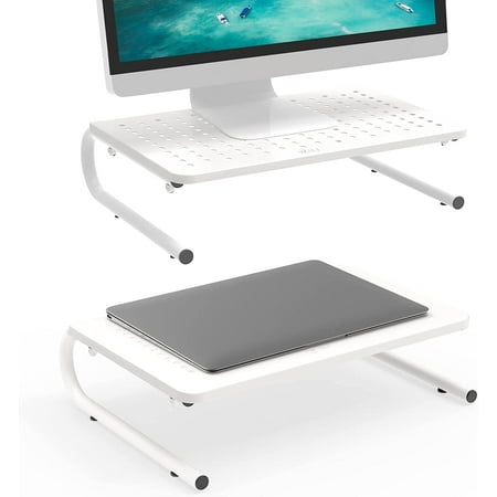 Monitor Stand Riser, Laptop Holder Printer Riser Desk Accessories ...