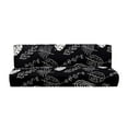 thumbnail image 2 of DOLITY Housse de Futon Imprimée 3x Polyester Protecteur de Meuble Élastique Polyester Extensible, 2 of 9