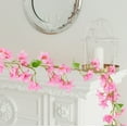 thumbnail image 4 of sruoe Artificial Christmas Garland, Faux Greenery Garland, Christmas Garlands Wreaths Rattan, Rose Vine Garland, Fake Hanging Vines for Home Table Door Stairs Fireplace Outdoor Decoration, 4 of 6