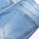 thumbnail image 5 of Puntoco Pantalones Cortos De Mezclilla Para Hombre Pantalones Cortos Midi Con Bolsillo Con Cremallera Y Botones De Ajuste Micro Elástico Pantalones Cortos 212 L (36),Pantalones Cortos Hombre, 5 of 6