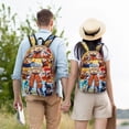 thumbnail image 6 of Dra_gon Ball Backpack Canvas Casual Lightweight Backpack Fashion Travel Backpack Laptop Backpack 17.7 Inch And15.7inch, 6 of 7