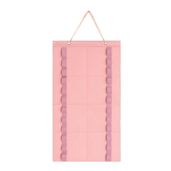 jinwen Belt Display Holder Karate Belt Display Hanging Display for Muay Thai Boxing Pink