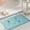 Light Blue LB, variant on Latrodar Toilet Absorbent Mat Kitchen Mat Entrance Bathroom Non-slip Mat Sponge Door Mat Bedroom Carpet First Home Must Haves Dark Gray Flock Reduced Price