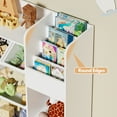 thumbnail image 5 of Hommpa Kids Toy Storage Organizer with 8 Toy Storage Bins, Kids Bookcase with 4-Tier Bookshelf, Toy Organizer with 2 Removable Drawers and 3 Cube Storage for Bedroom Playroom, White, 5 of 12