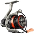 thumbnail image 3 of HASIDA Mousa Ultralight Carbon Fiber Spun Wheels Orange Model 1000 Fishing Reels, 3 of 5