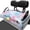 Cherry Blossom Tie-dye Pattern, variant on Uourmeti Golf Cart Seat Cover Breathable, Compatible with Golf Carts Sports, Golf Cart Seat Covers Fit for Club Car 2 Seat Club Car, Rainbow Starry Sky