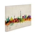 thumbnail image 3 of Trademark Art 'Paris Skyline' Canvas Art by Michael Tompsett, 3 of 3