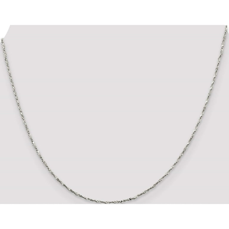 Sterling silver serpentine chain deals