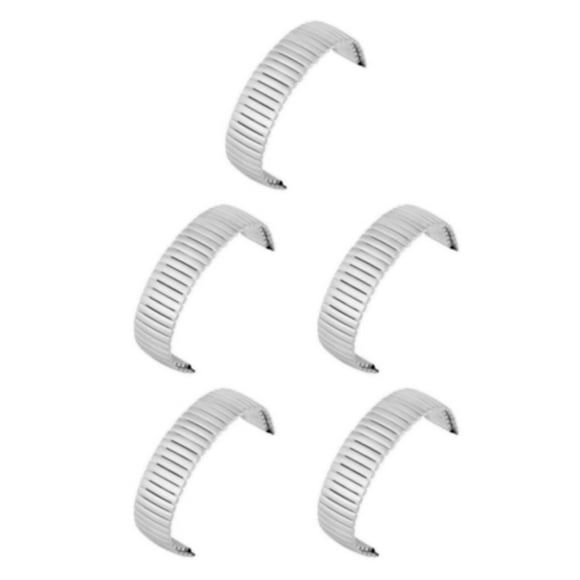 Sonducket de eslabones de reloj universal de acero inoxidable Correas de reloj elegantes y cómodas de usar fáciles de 22 mm de plata Type2 NO2