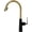 Gold, variant on Kitchen Sink Mixer Tap, Pull-Out Single Handle High Arc Kitchen Faucets 360°Swivel Modern Single Handle Spring Kitchen Sink Faucet,Gold