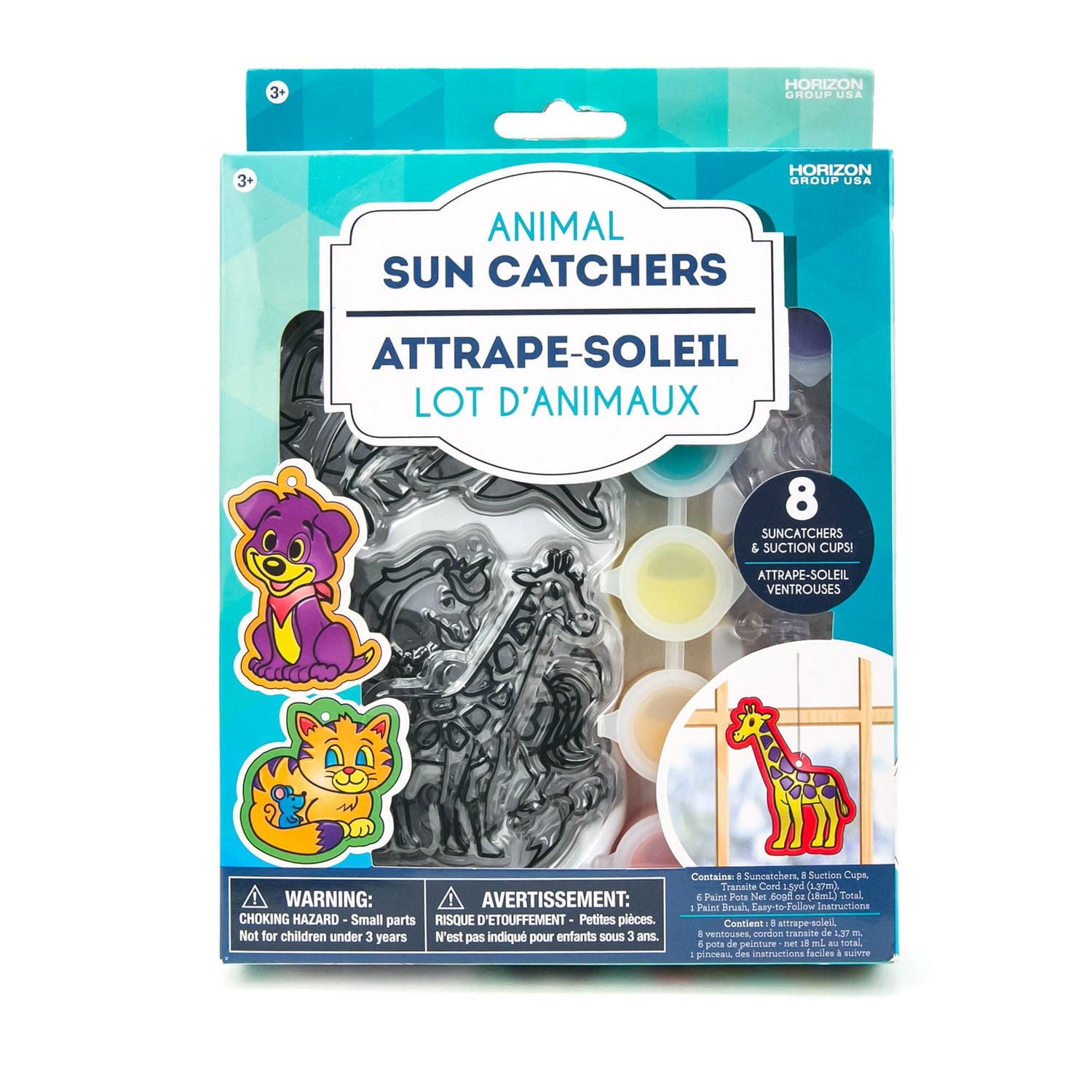 Trousse attrape-soleil d’assortiment d’animaux 3 ans et plus
