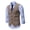 Coffee, variant on XMMSWDLA Mens Plus Top Four Seasons Casual Suit Vest