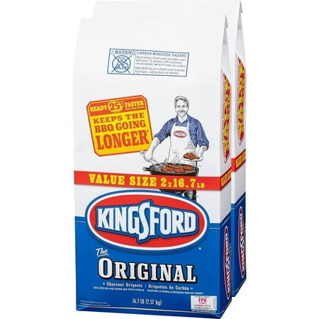 Kingsford Original Charcoal Briquets, 16.7 lbs, 2 pack
