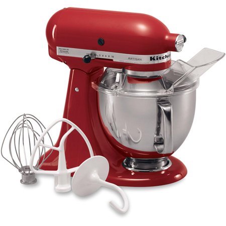 KitchenAid KSM150PSER Artisan Series Five Quart Stand Mixer with 325-Watt Motor, Empire Red (New Open (Best Deal On Kitchenaid Mixer)