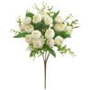 thumbnail image 2 of Wzzjkit Artificial Silk Flower Roses - Mini Bouquets of 15 Rosebuds,Wedding, Reception,Anniversary,Wreath,Bridal Showers Decor, 2 of 5