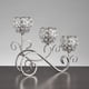 thumbnail image 5 of Candelabro moderno Zulema de cristal 3 tazas Candelabros de cristal, 5 of 8