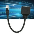 thumbnail image 4 of Cable Divisor Ethernet RJ45, Conexión Adaptador Divisor RJ45 De 1 A 2 Puertos Para Oficinas Para Hogares Para Todas Las Redes, 4 of 7