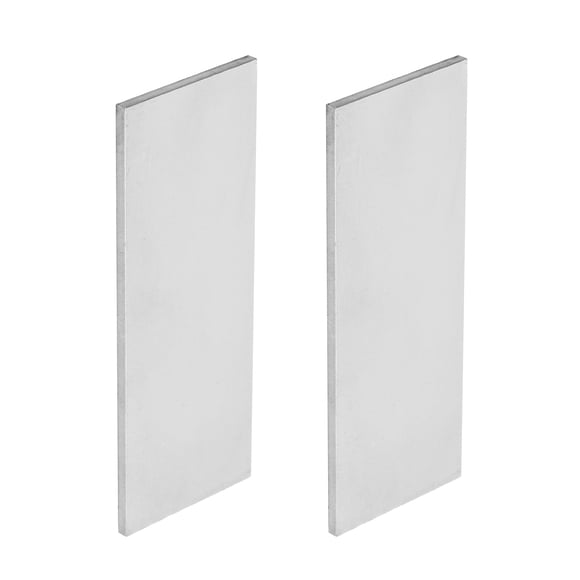 Uxcell 12L14 Steel for Knife Making Steel, 2 Pack 4" x 1-1/2" x 1/8" Steel Flat Bar