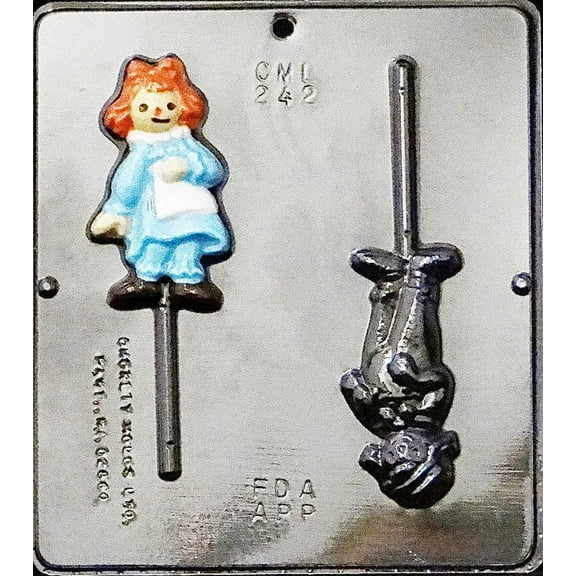 242 Ann & Andy Lollipop Chocolate Candy Mold