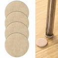 thumbnail image 6 of Areyourshop 4pcs Self Adhesive Felt Sticky Pads Round Tabs Floor Furniture Protectors, 6 of 7