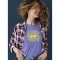 thumbnail image 2 of Fun Beach Holiday Vacation Graphic Women's T-shirt, 2 of 4