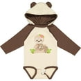 thumbnail image 3 of Inktastic Sloth Mom with Baby Sloth and Flowers Boys or Girls Long Sleeve Baby Bodysuit, 3 of 5