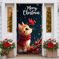 thumbnail image 5 of Festive Design Merry Christmas Banner Animal Theme Red Cardinal Decorative for Christmas Party Indoor Decoration Holiday Celebration, 5 of 9