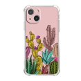 thumbnail image 1 of Cactus Flower Case for iPhone 13,Aesthetic Colourful Floral Pattern Soft TPU Full Cover Case, 1 of 5