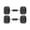 10 lb, Pair, variant on HANDBODE Hex Rubber Dumbbells, Non-Slip Handle Design for Secure & Comfortable Grip, Hand Weights for Strength Training and Home Gym / Pair of 10 LB