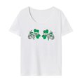 thumbnail image 1 of Camiseta para mujer con cuello redondo, ropa deportiva, ropa , camiseta básica para oficina y playa S, 1 of 7