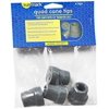 Sunmark Quad Cane Tips For Canes With 1/2 Inch Diameter Legs - 1 pair