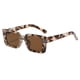 thumbnail image 1 of Gafas de sol retro rectangulares de plástico, unisex, protección 400UV, bisagras resistentes, para festivales, fiestas y uso diario, regalo para hombres y mujeres, 1 of 3