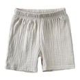 thumbnail image 3 of Mercatoo Boys 2 Piece Outfits Linen Short Sleeve Shirt Matching Shorts Set for Kids Toddler Summer Beach Vacation Clothes Sets, 3 of 9