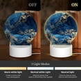 thumbnail image 3 of Balery Golden Blue Mountains Pattern Acrylic Night Light Gift with 3 Color ModesTouch-Sensitive LED Lamp Perfect Gift for Mother's Day, Birthday, or Christmas, 3 of 9